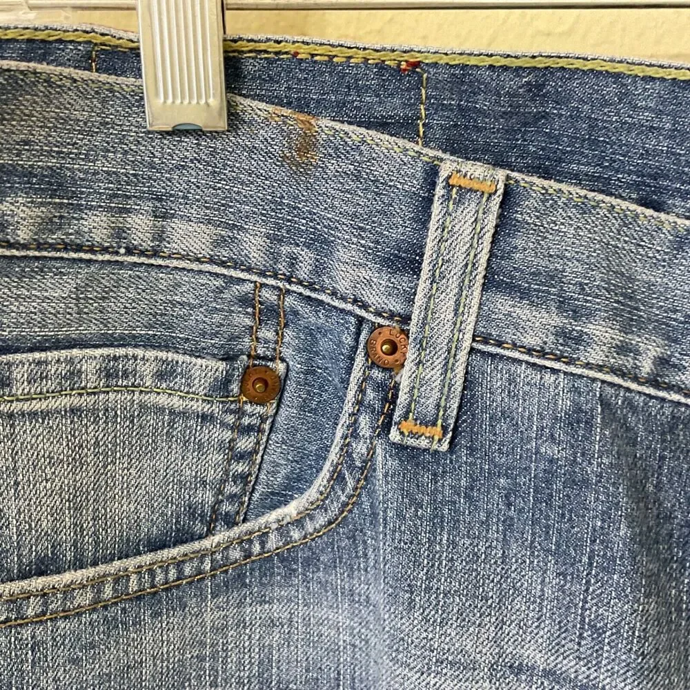 Lucky Brand Mens Jeans. 38 X 32.5”  Short Bootcut.